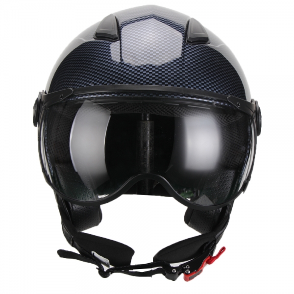 Helm - VITO JET MODA - carbon